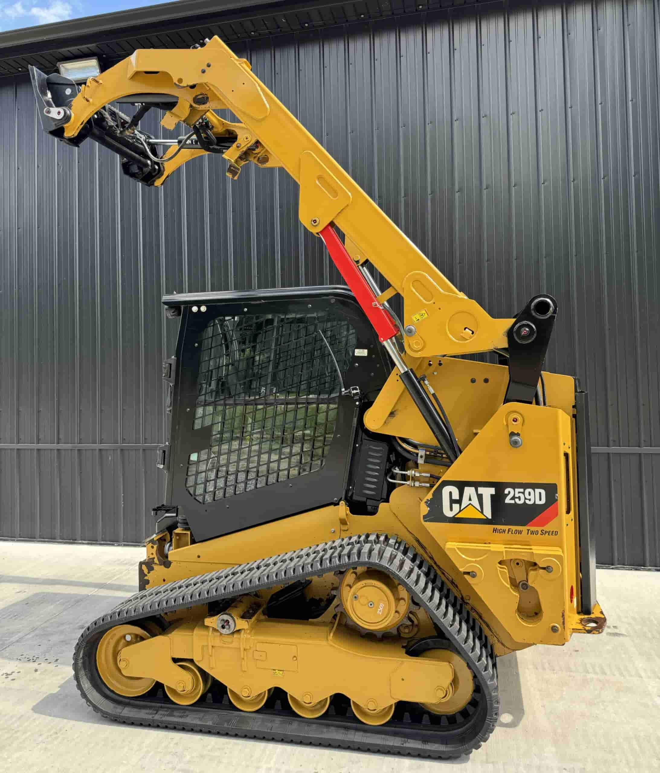 2019 CAT 259D HIGH FLOW CLEAN
